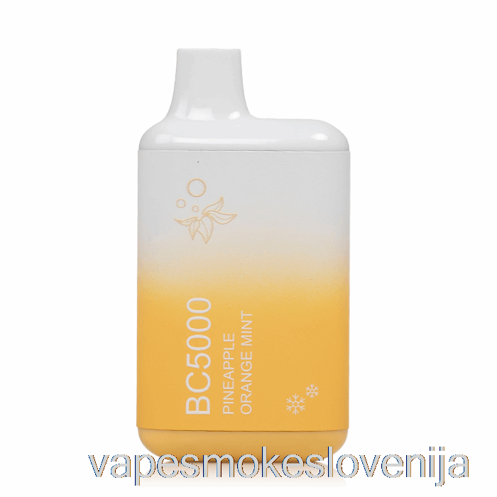 Vape Za Enkratno Uporabo Bc5000 Za Enkratno Uporabo Ananas Pomaranča Meta